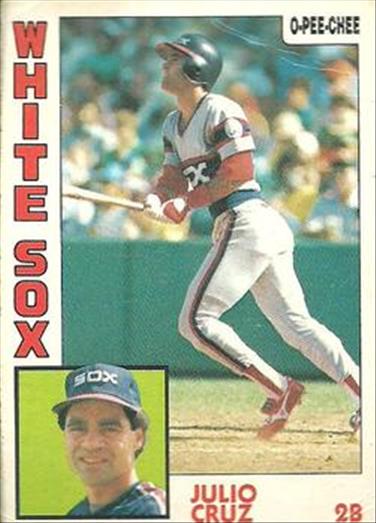 1984 O-Pee-Chee Baseball Cards 257     Julio Cruz